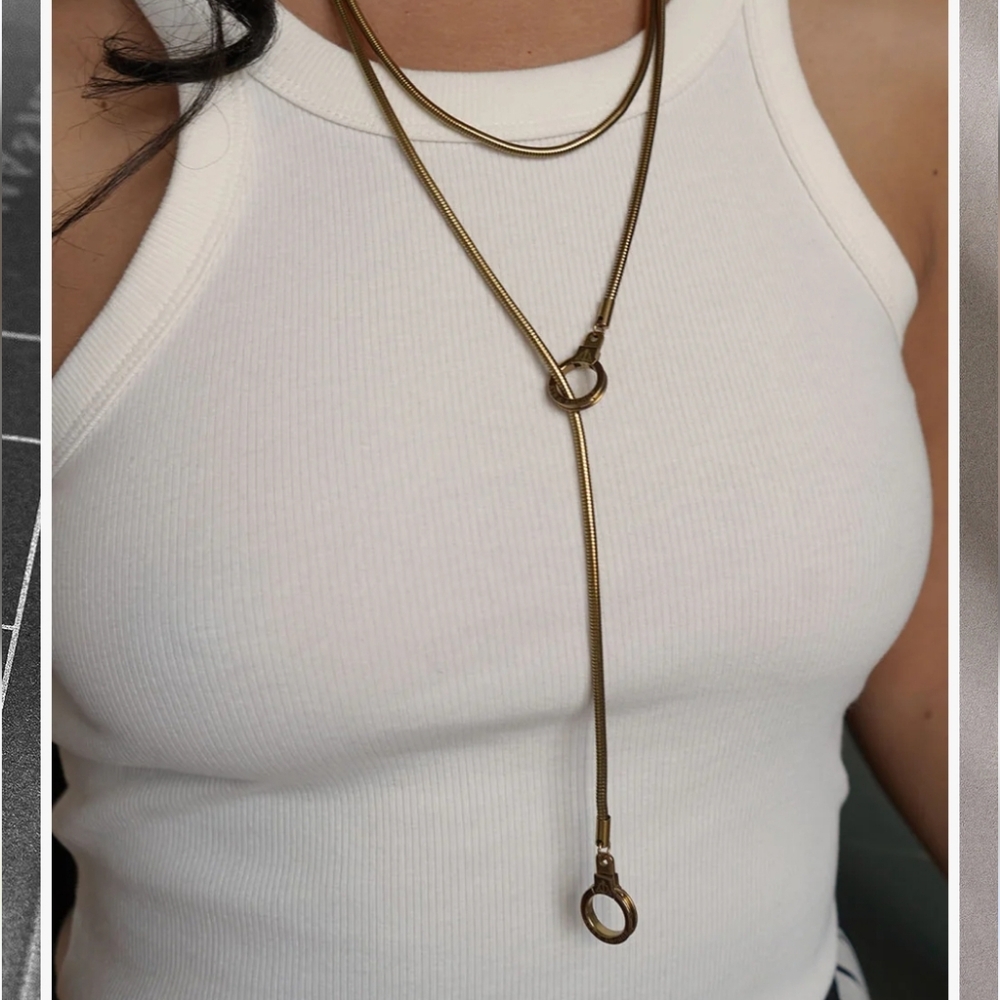 Chic Silver Heart Pendant Necklace